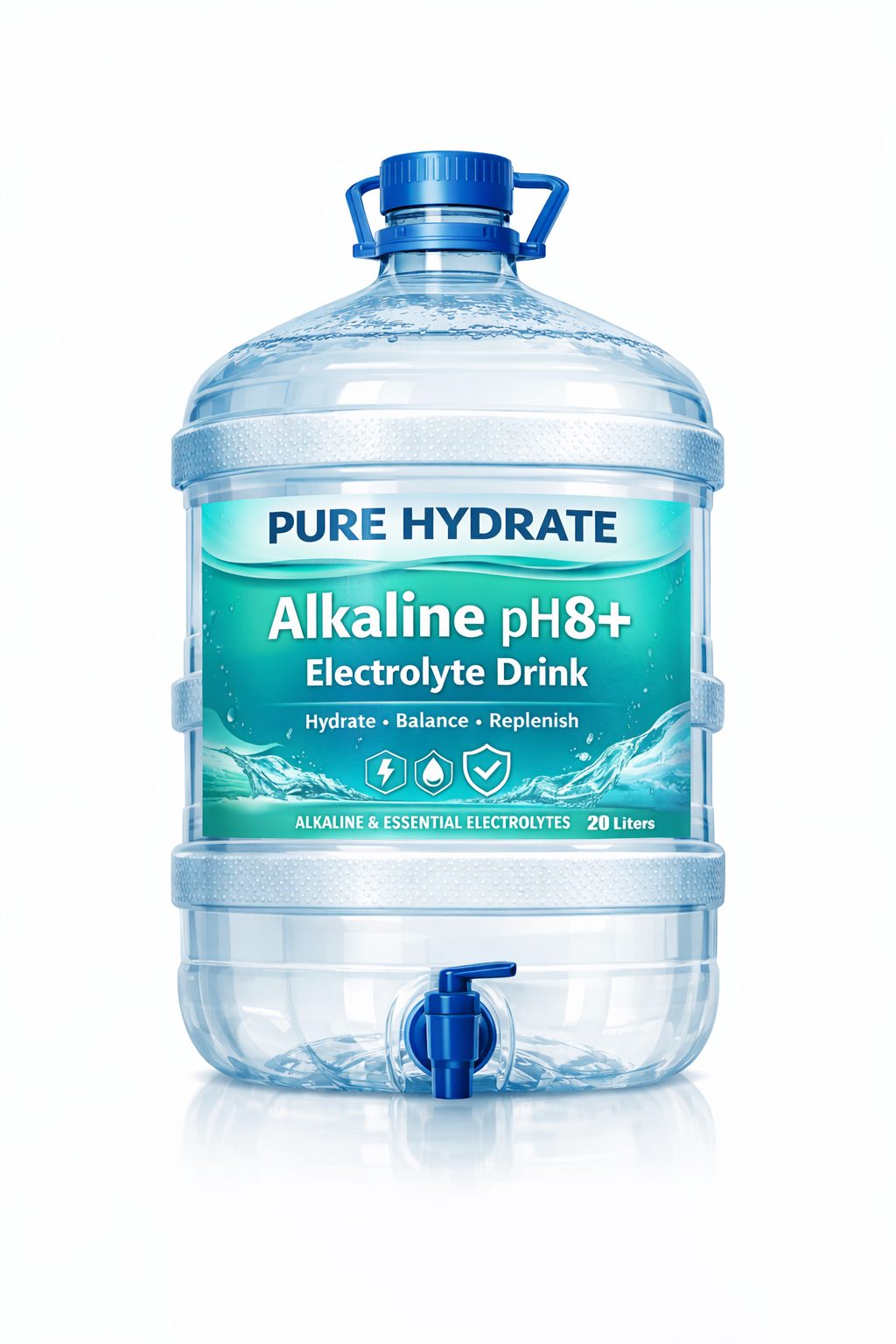 Alkaline pH8+ Electrolyte Drink